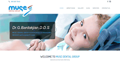 Desktop Screenshot of musedentalgroup.com